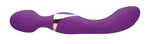 10X Dual Duchess 2-in-1 Silicone Clit Massager - Purple